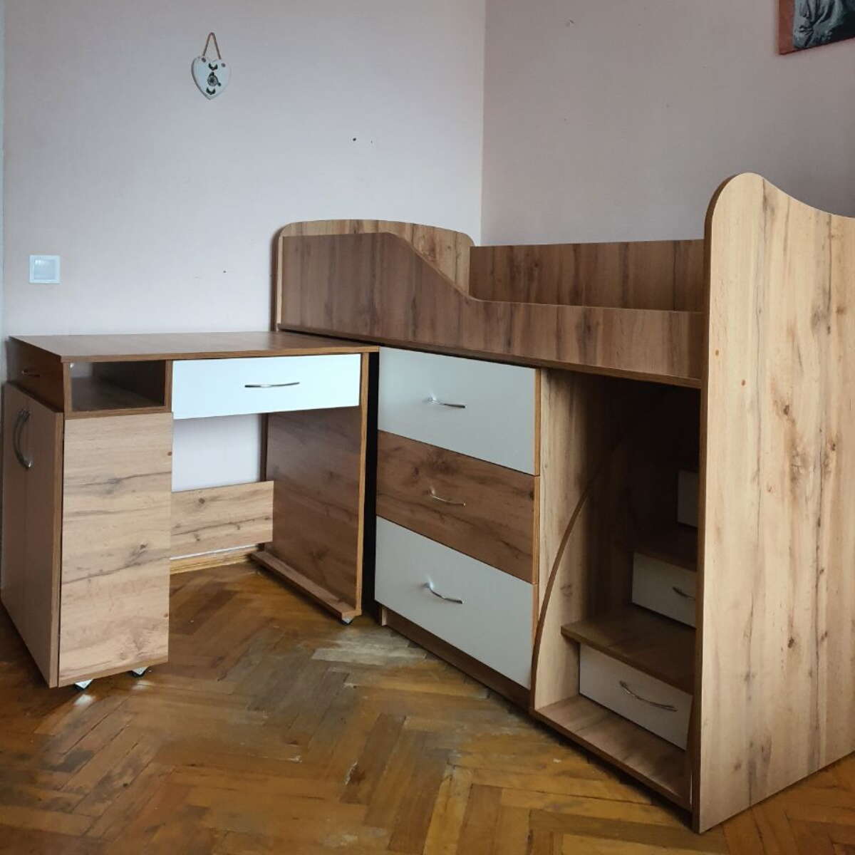 Ліжко горище БР5 тахо біле відгук