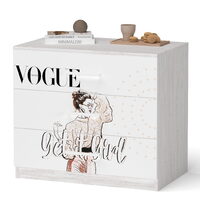 Комод на 3 ящики Vogue Аляска