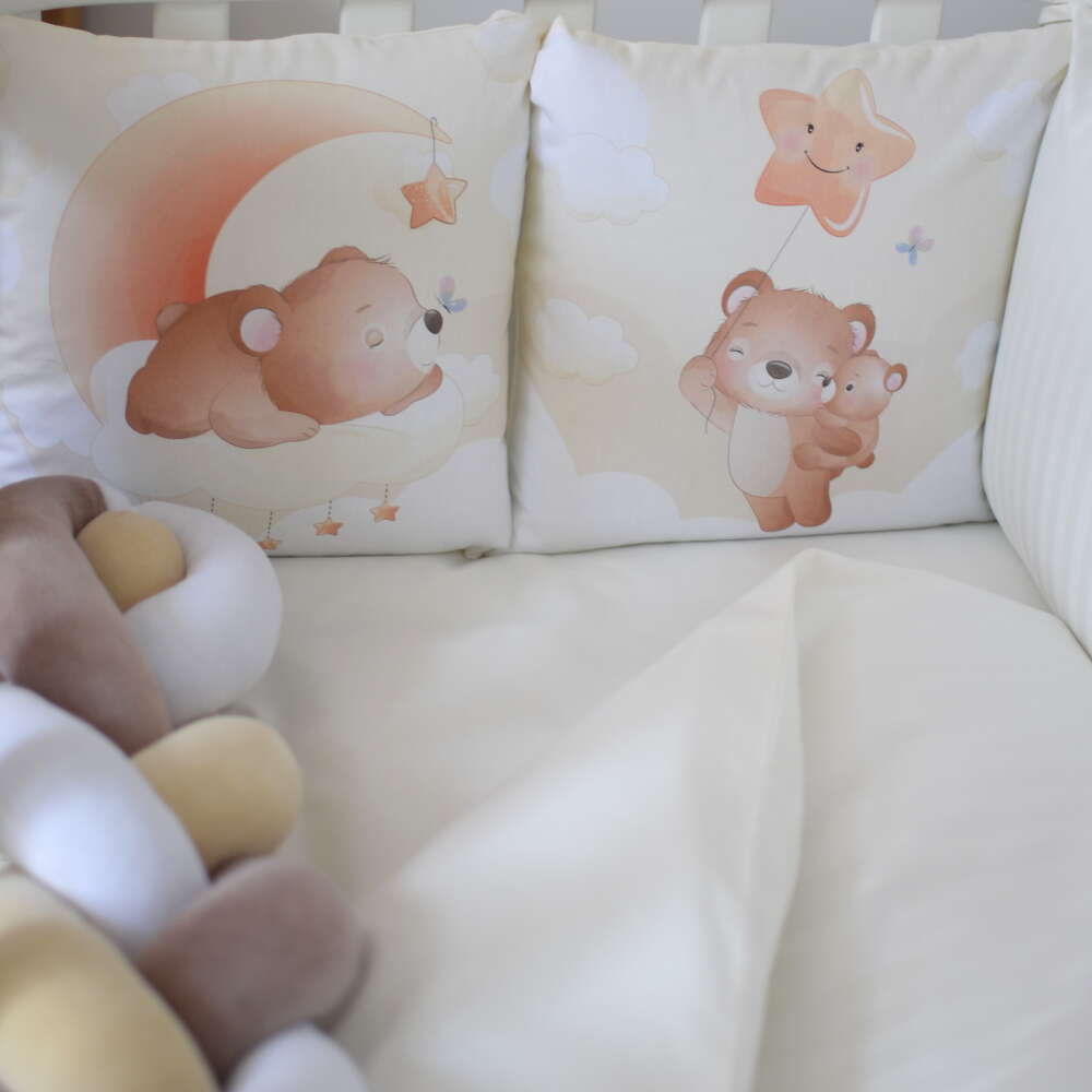 Bear комплект постільний подушки