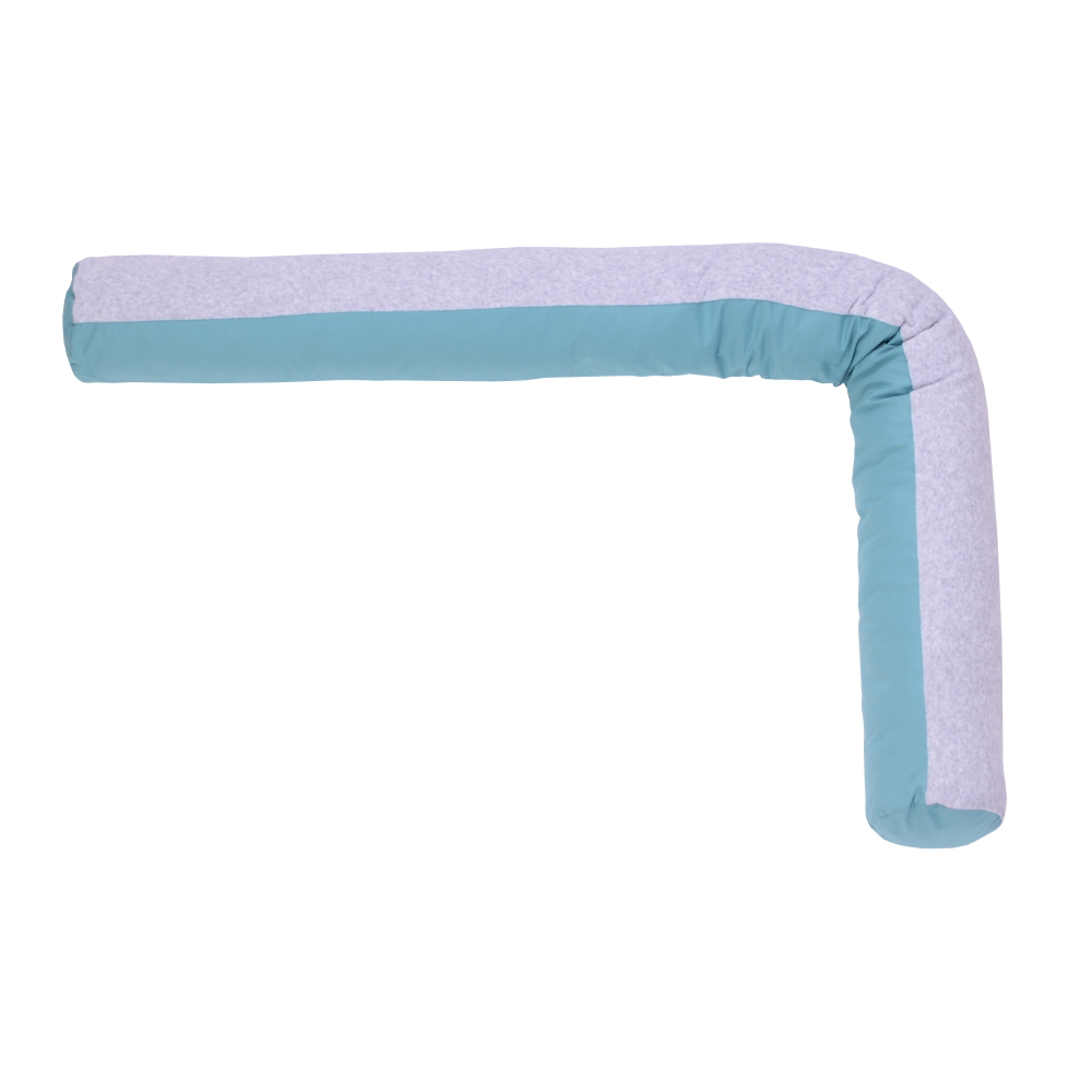 Подушка для годування Long Velour grey tiffany кут