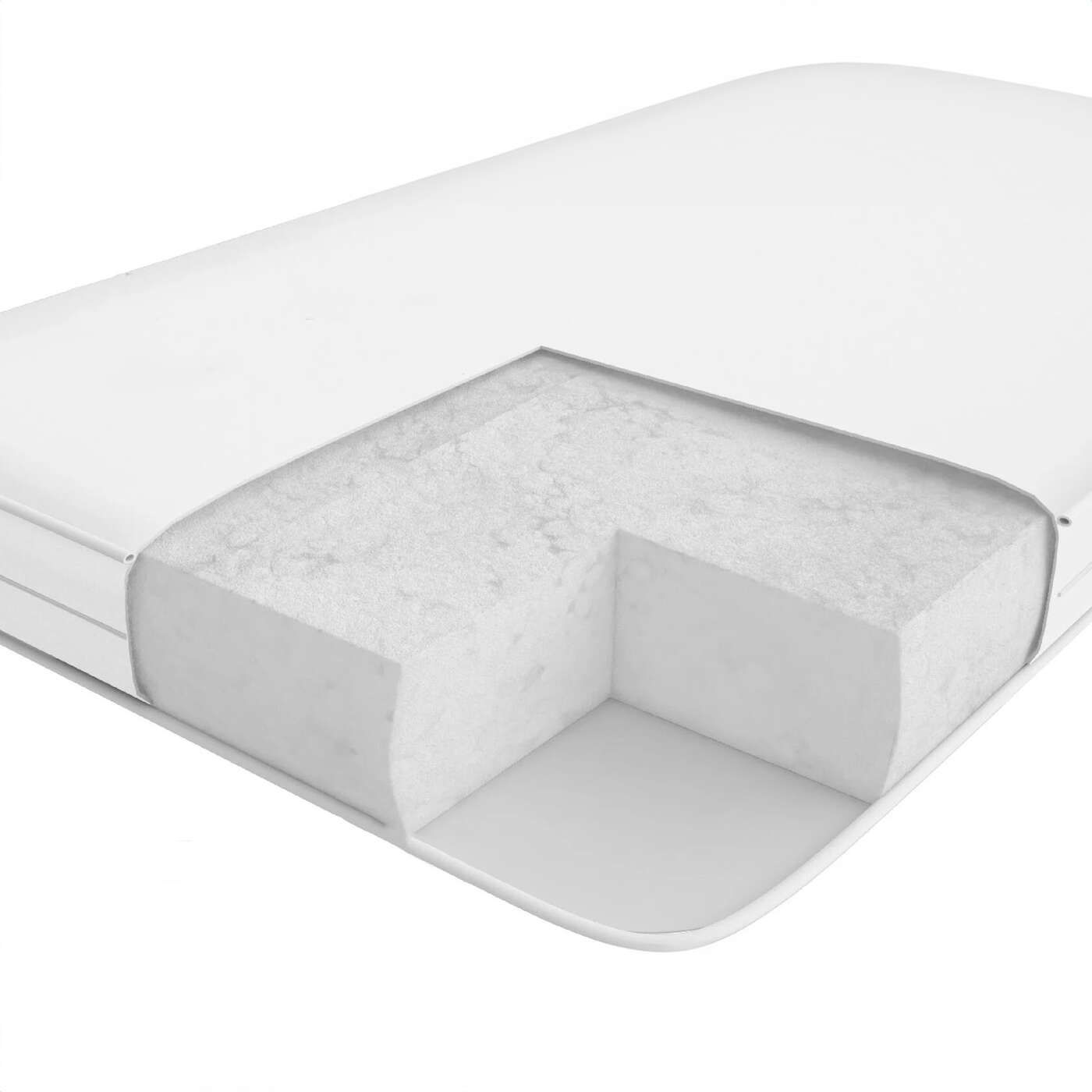 Матрац Baby Hollowfiber 120х60х8 см для немовлят