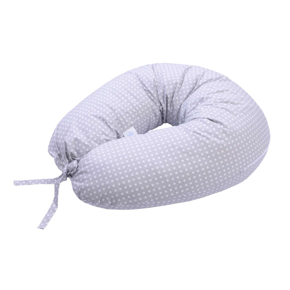 подушка Soft white grey