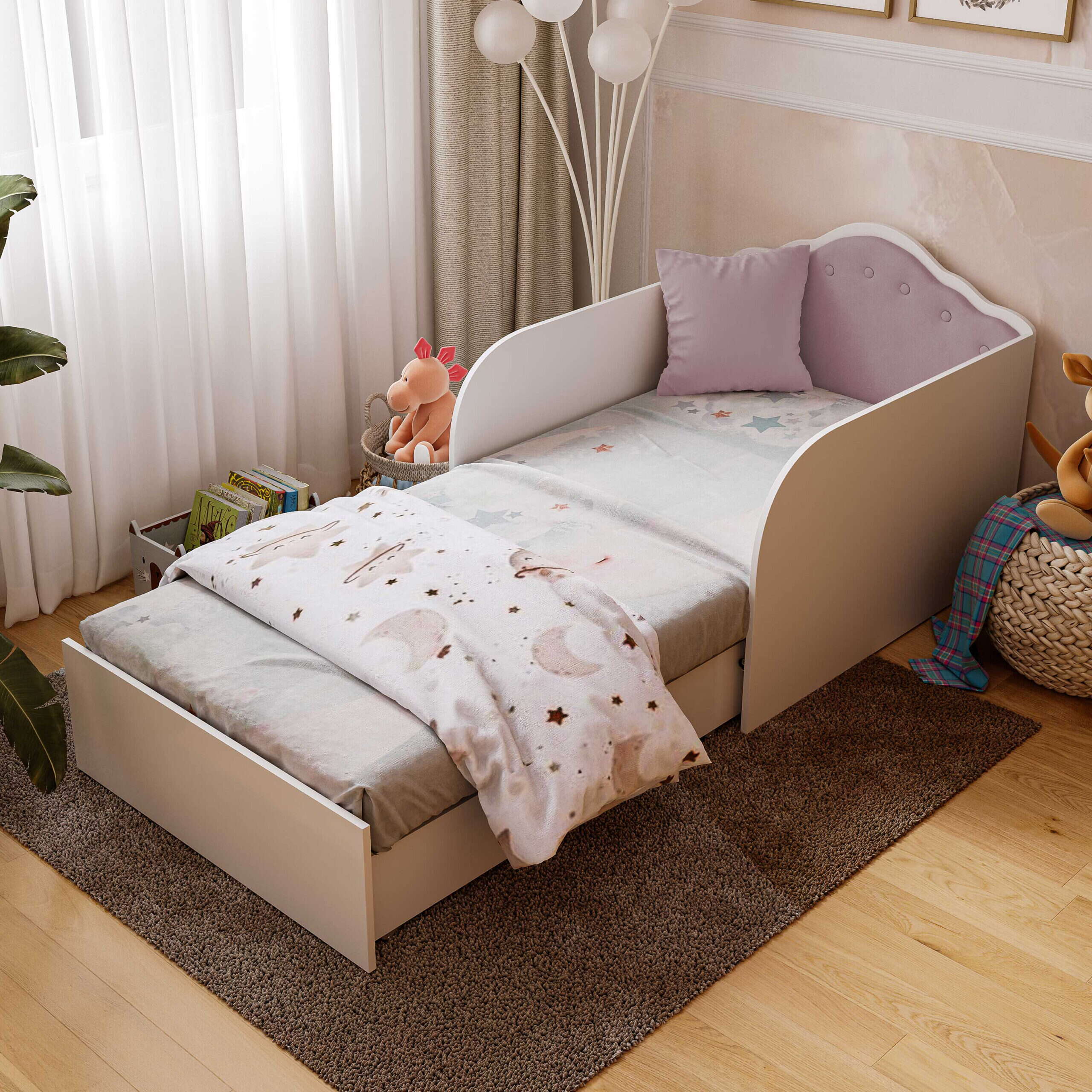 Princess allure dusty rose крісло розкладене
