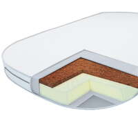 Матрас Baby Coconut Elastic foam 80х60х7 см