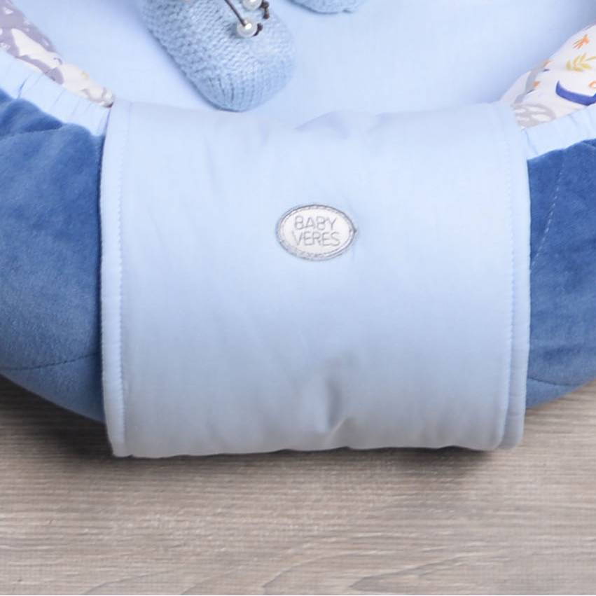 Кокон-гніздечко Velour Dino для немовлят муфта