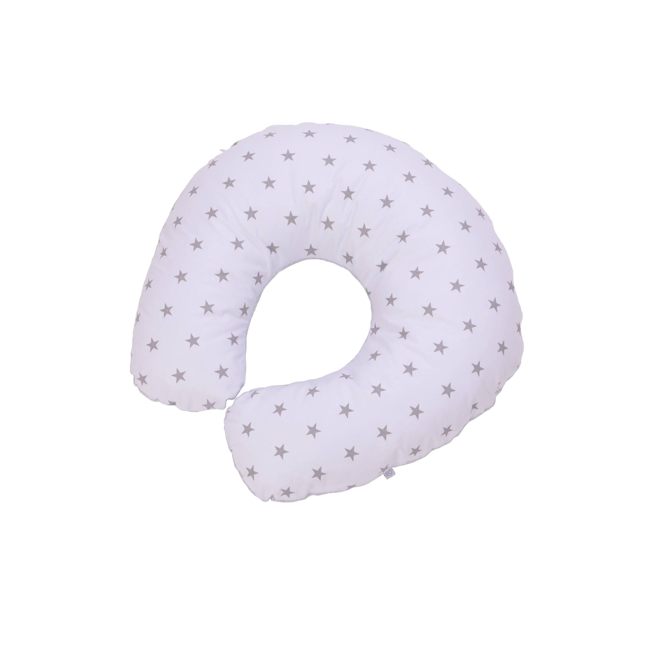 Подушка для годування Comfort Velour stars grey для немовлят