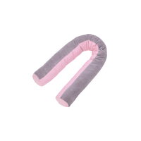 Подушка для годування Comfort Long Velour taupe-rose для немовлят верх