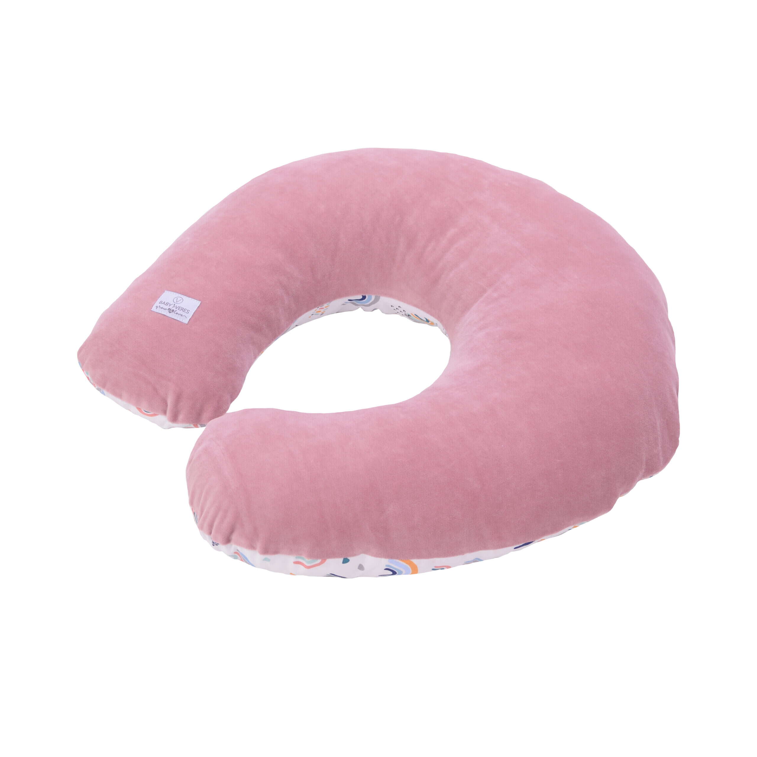 Подушка для годування Comfort Velour Rainbow для немовлят