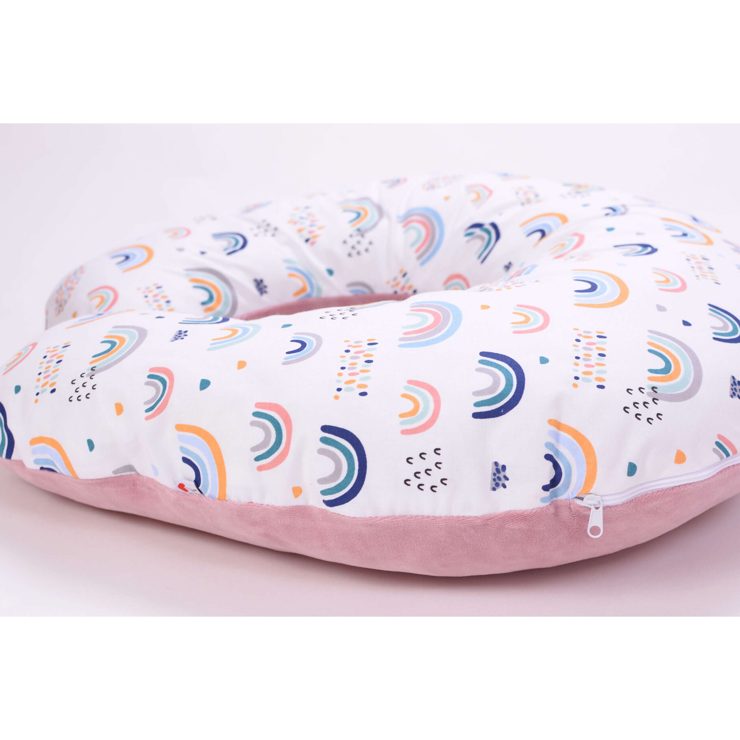 Подушка для годування Comfort Velour Rainbow для немовлят