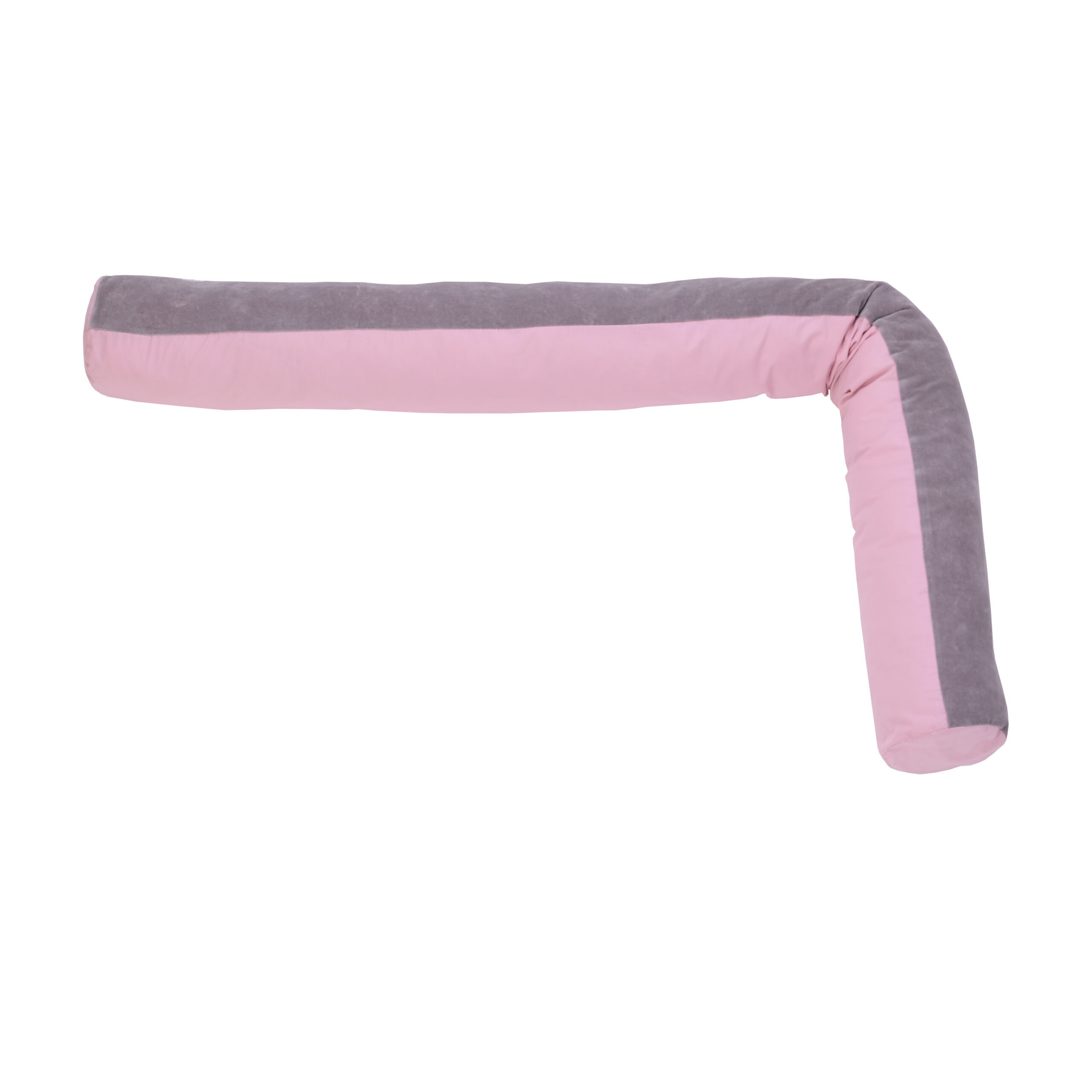 Подушка для годування Comfort Long Velour taupe-rose для немовлят довжина