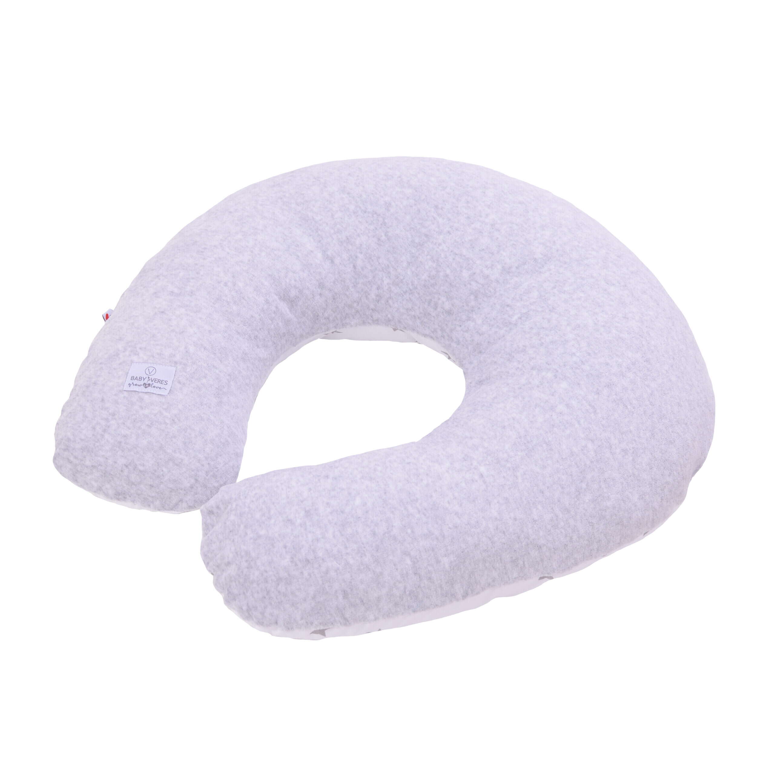 Подушка для годування Comfort Velour stars grey для немовлят низ