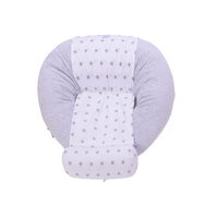 Подушка для годування Comfort Lux Velour stars grey для немовлят
