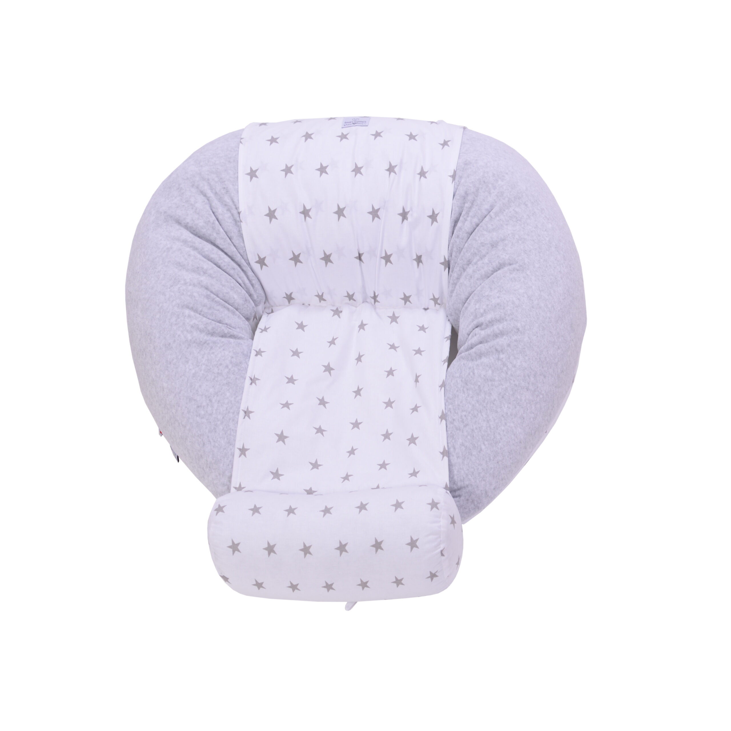 Подушка для годування Comfort Lux Velour stars grey для немовлят