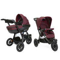 Коляска 2 в 1 Актів 3 Chicco, червона
