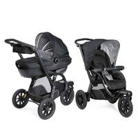 Коляска 2 в 1 Activ 3 Chicco, чорна