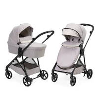Коляска 2 в 1 Сити Chicco, бежевая