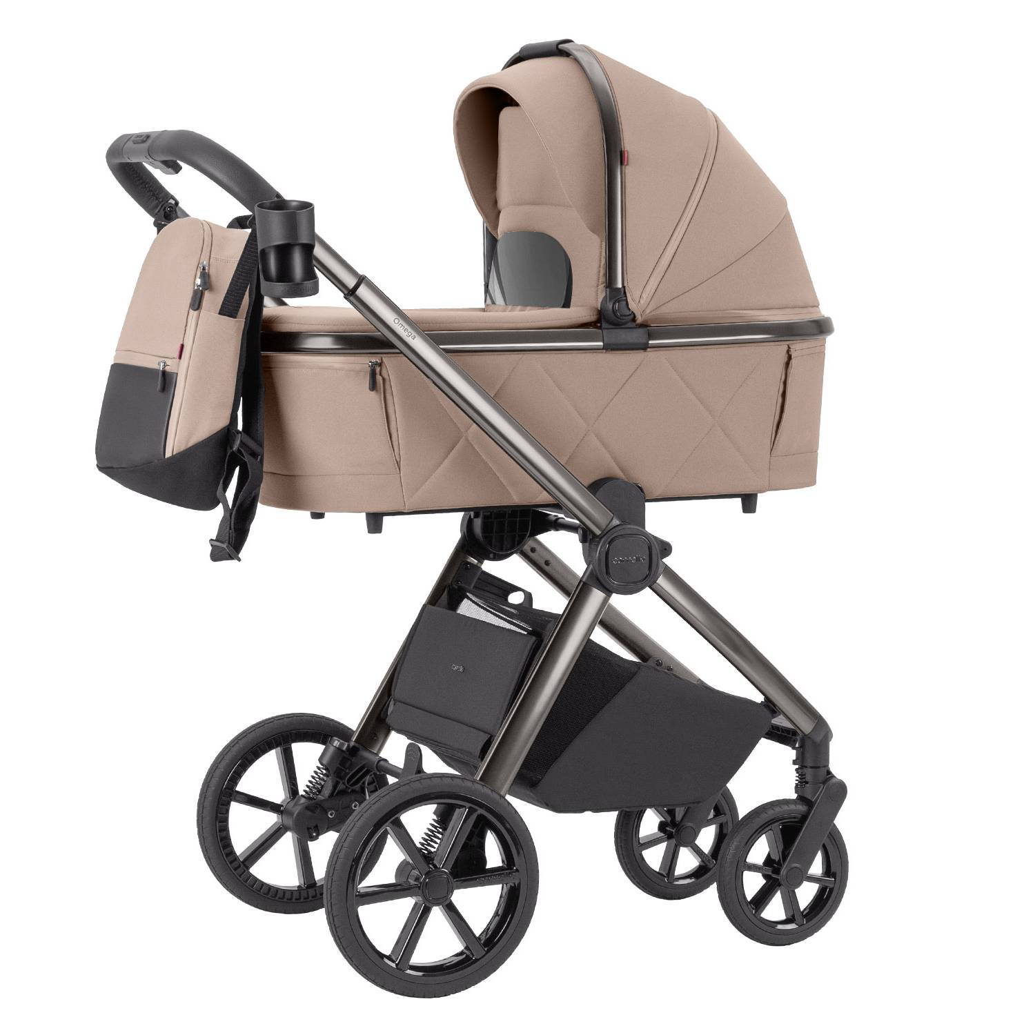 Коляска 2 в 1 Omega Carrello, бежева