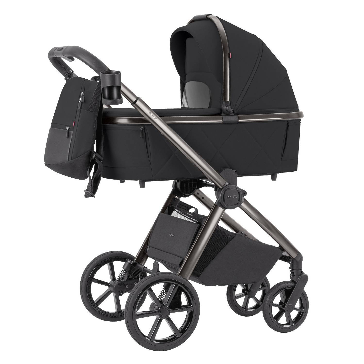 коляска 2 в 1 omega Carello чорна