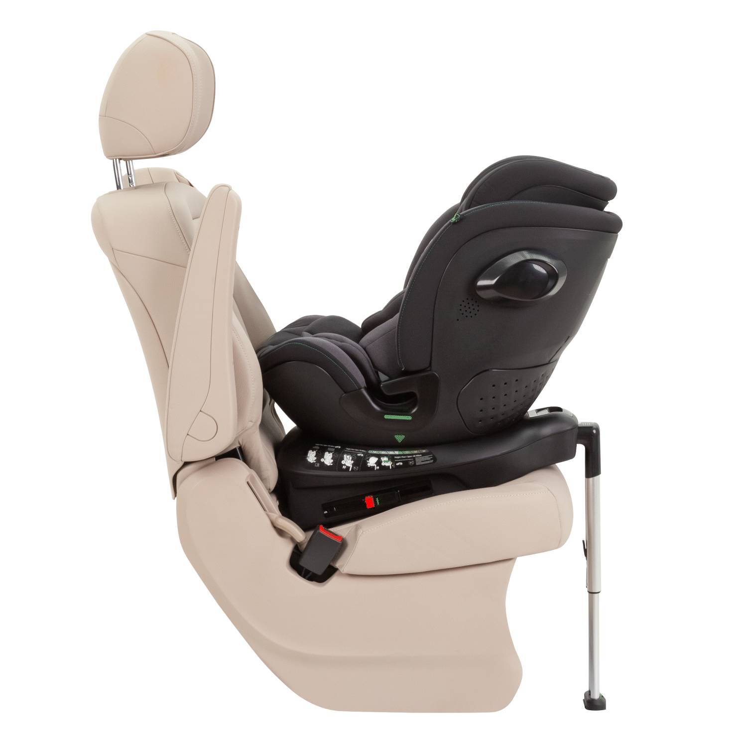 Автокрісло Avalon Carrello (40-150 см), чорне проти ходу