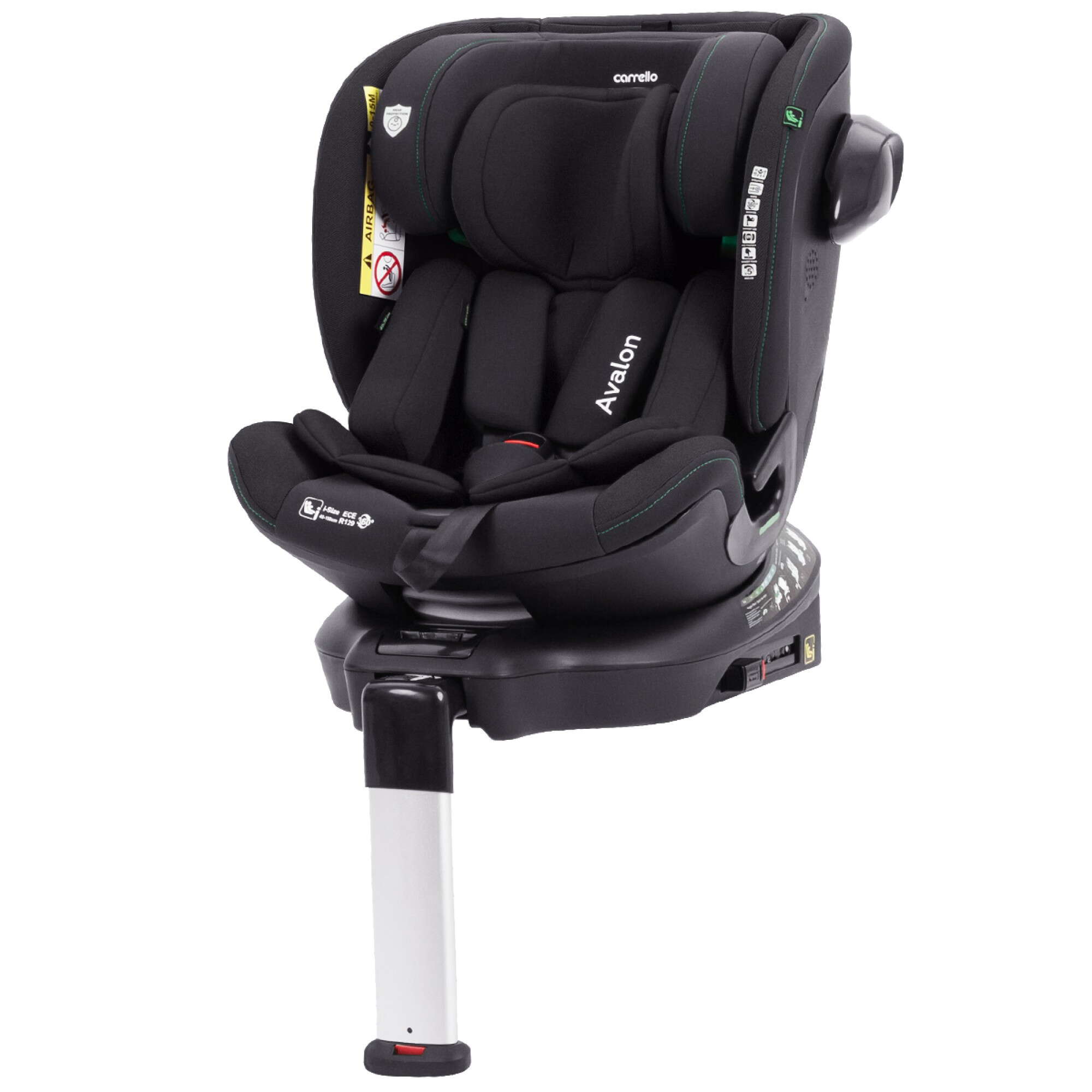 Автокрісло Avalon Carrello (40-150 см), чорне