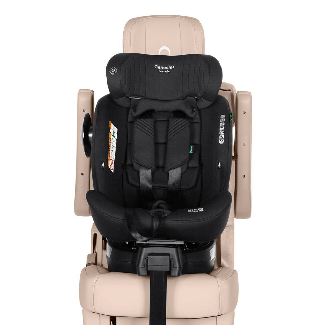 Автокрісло Genesis Carrello (40-150 см), чорне підліток