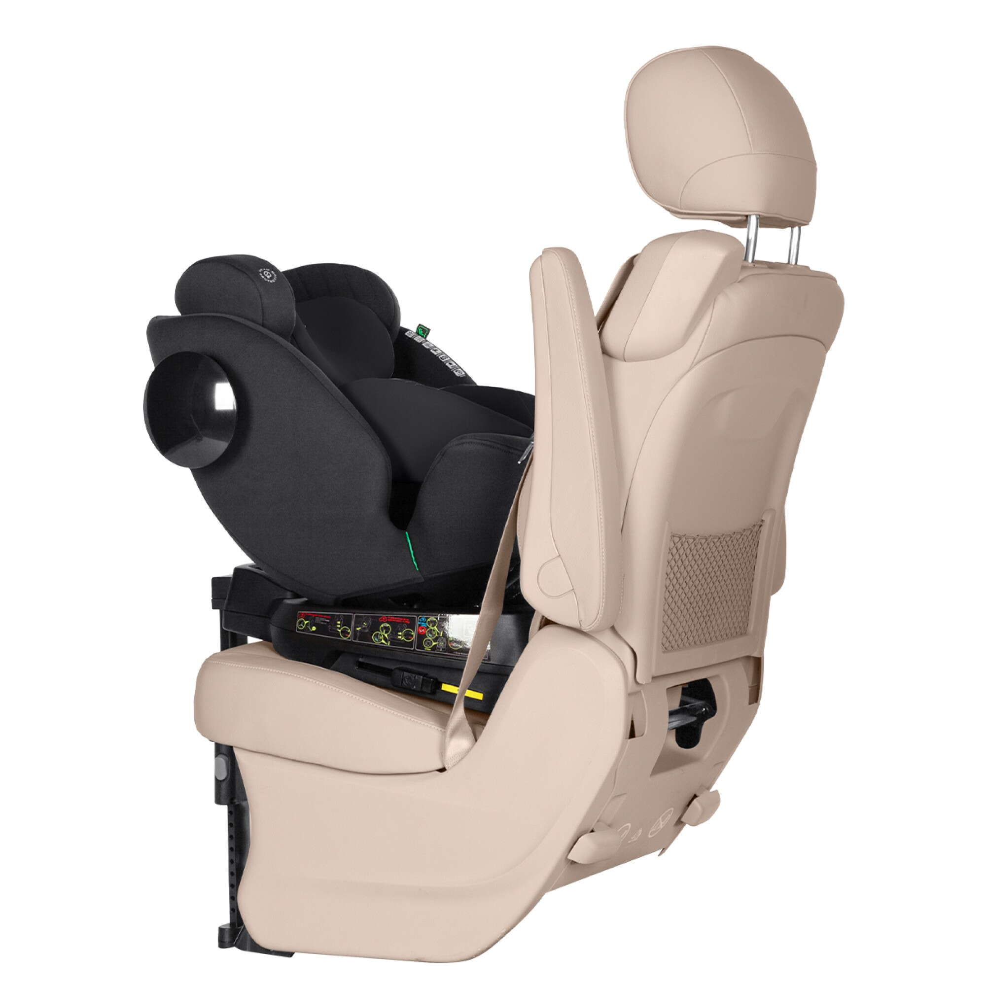 Автокрісло Genesis Carrello (40-150 см), чорне сидіння проти руху