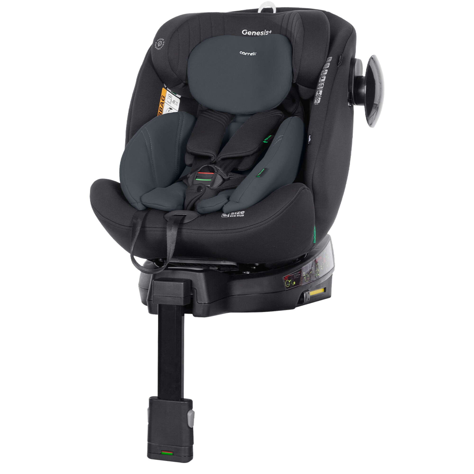 Автокрісло Genesis Carrello (40-150 см), сіре