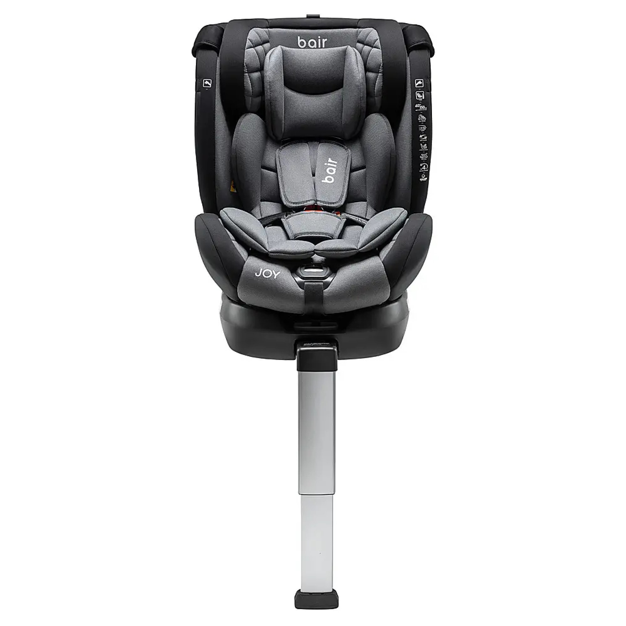 Автокресло Joy 360 Bair (40-150 см), серое|