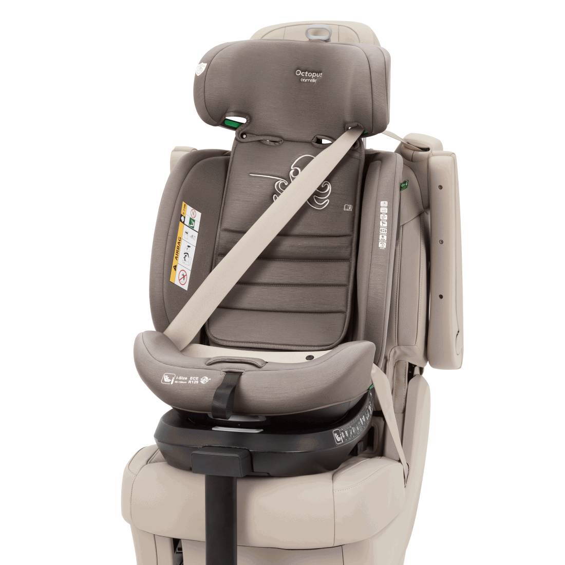 Автокрісло Octopus Carrello (40-150 см), бежеве підліток