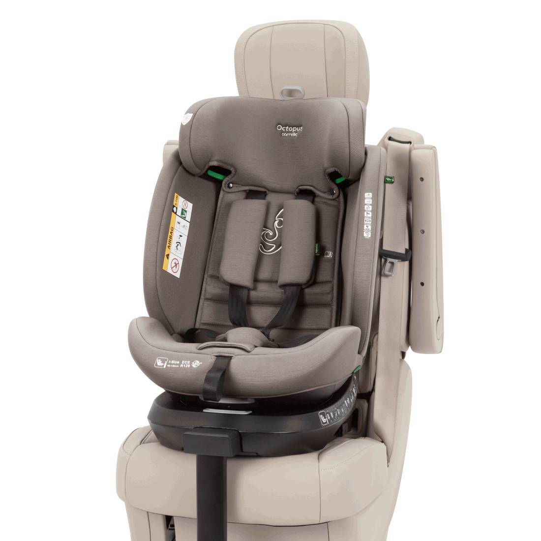 Автокрісло Octopus Carrello (40-150 см), бежеве від року