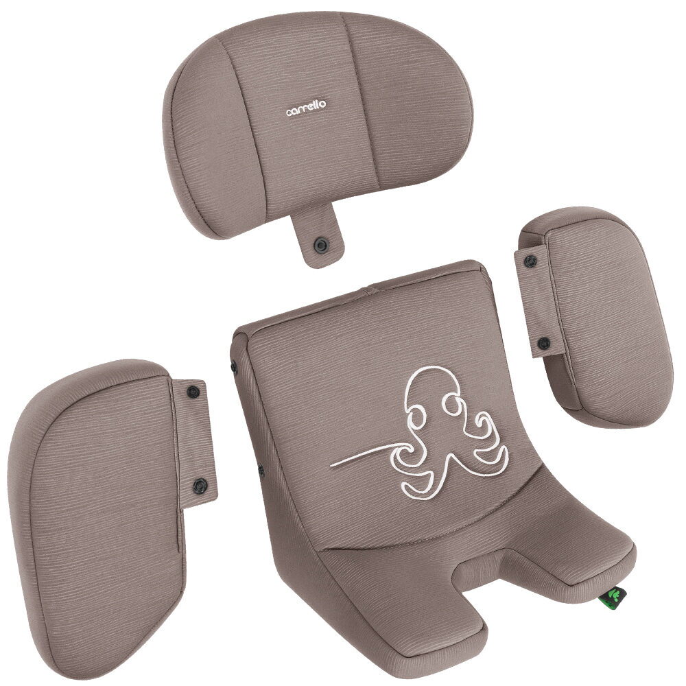 Автокрісло Octopus Carrello (40-150 см), сіре вкладиш
