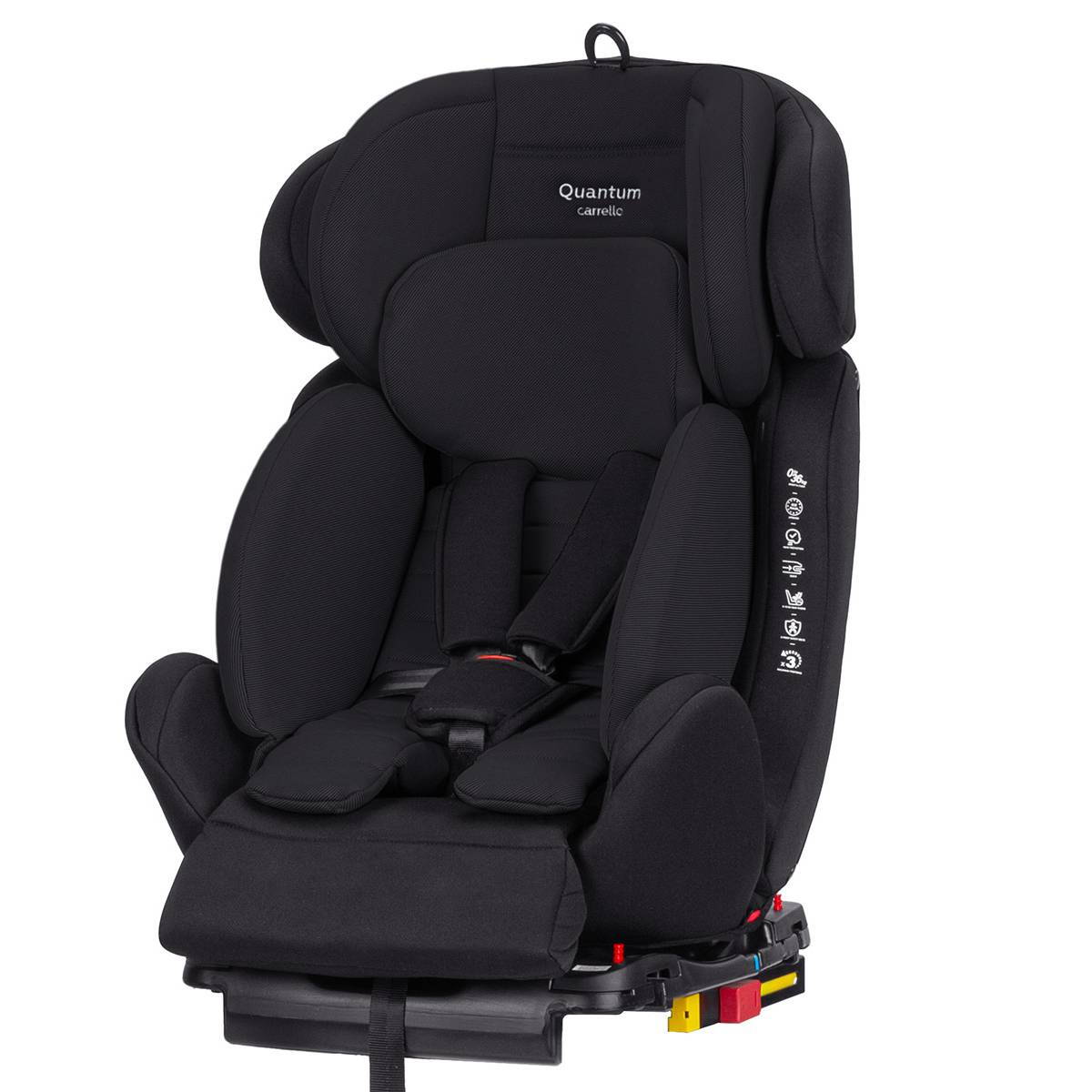 Автокрісло Quantum Carrello (40-150 см), чорне