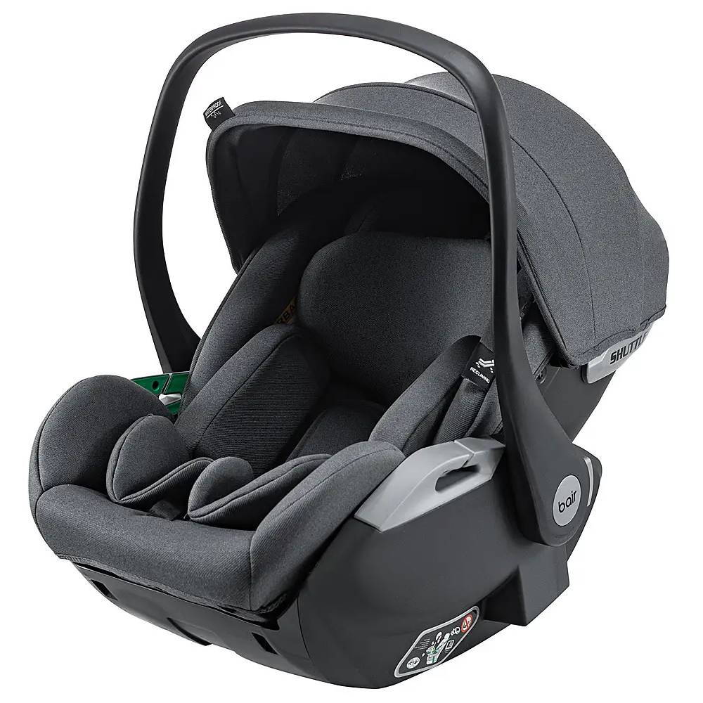 Автокрісло Shuttle Bair група 0+(40-87 см), сіре