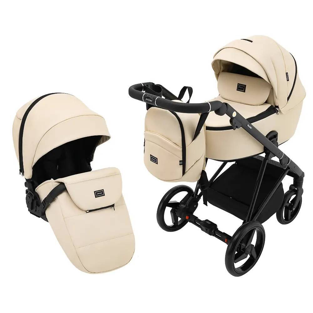 Коляска 2 в 1 Blanc Eco Adamex, бежева дві