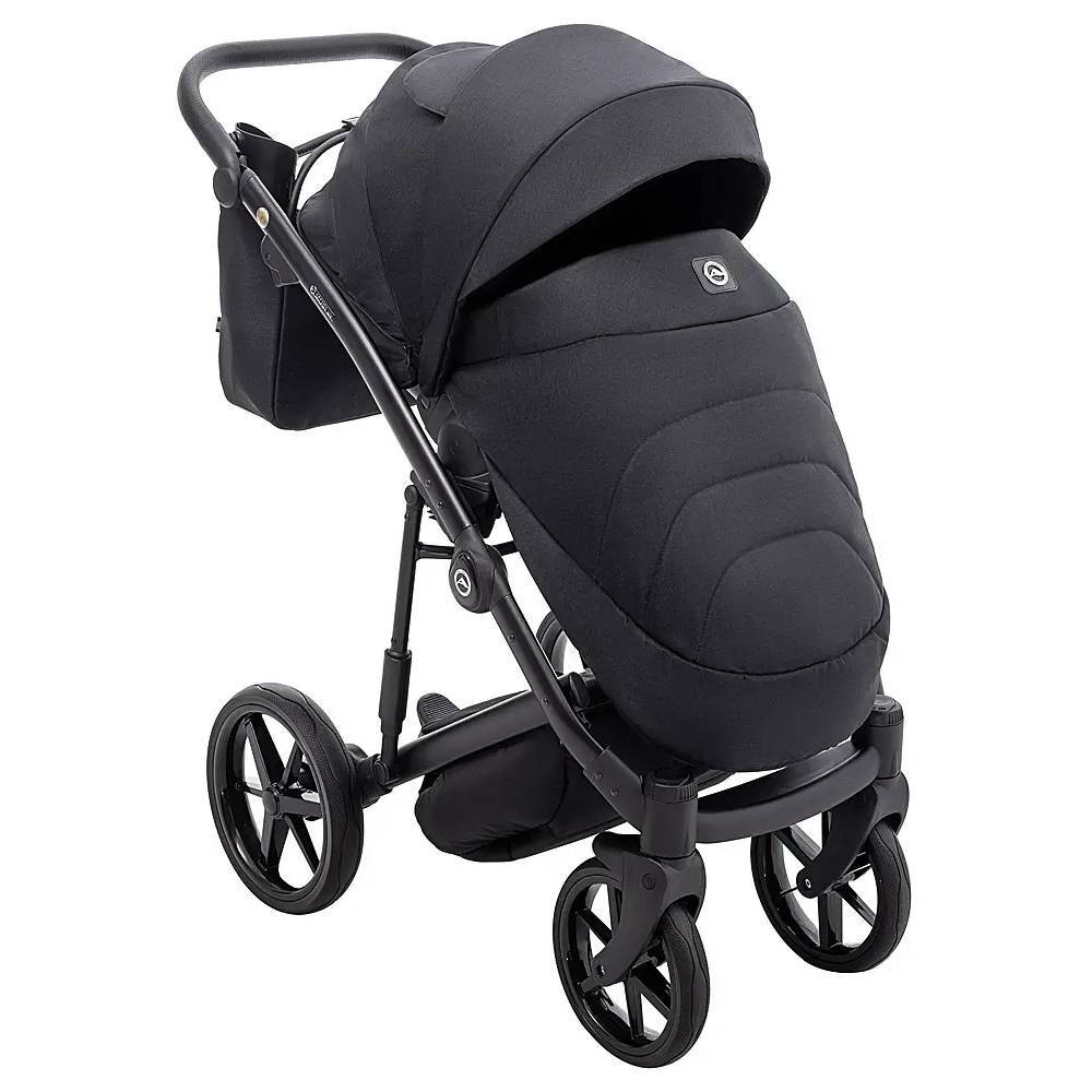 Коляска 2 в 1 Mobi Thermo Lux Adamex, чорна захист