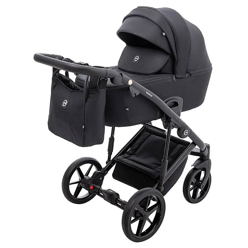 Коляска 2 в 1 Mobi Thermo Lux Adamex, чорна
