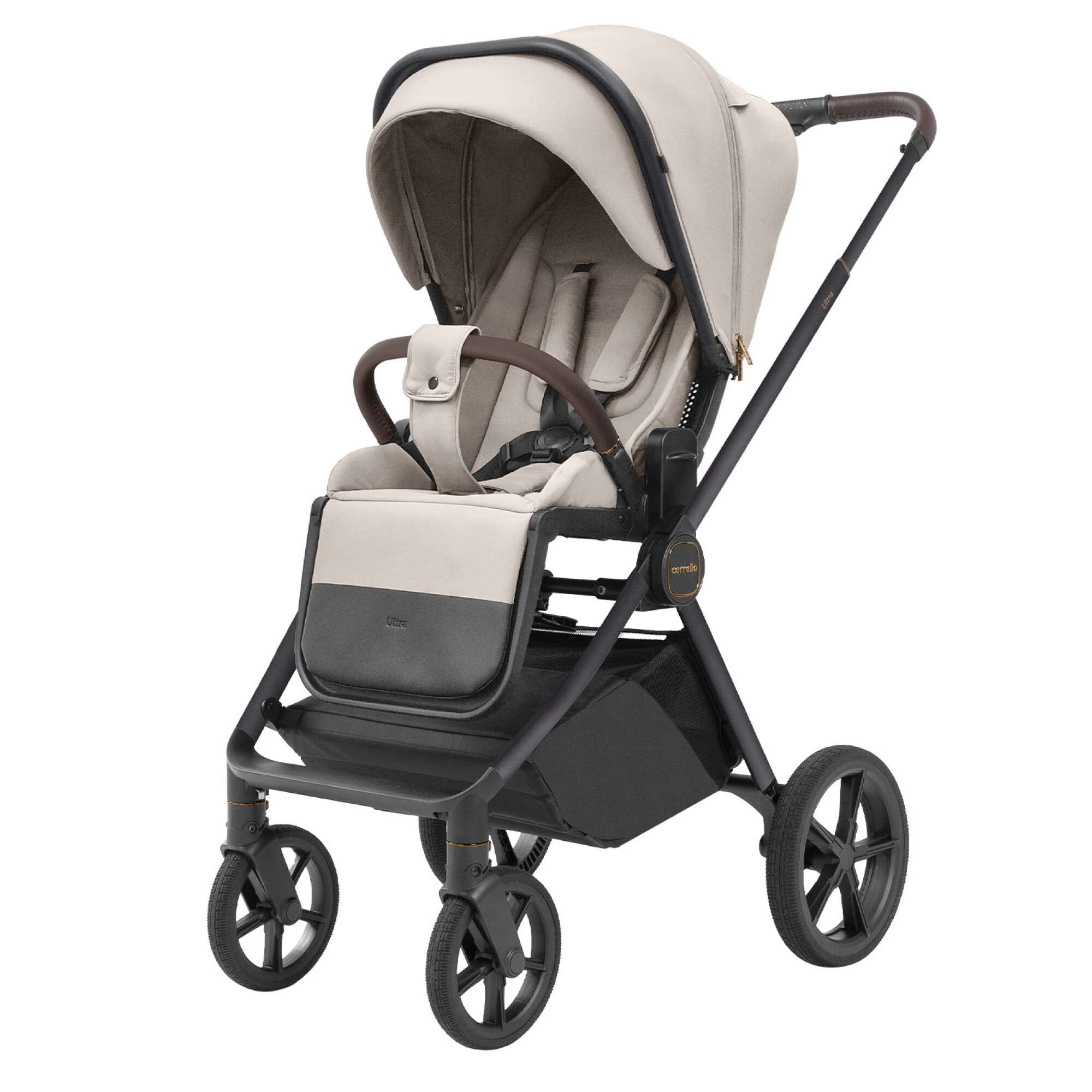 Коляска 2 в 1 Ultra Carrello, сіра прогулянка