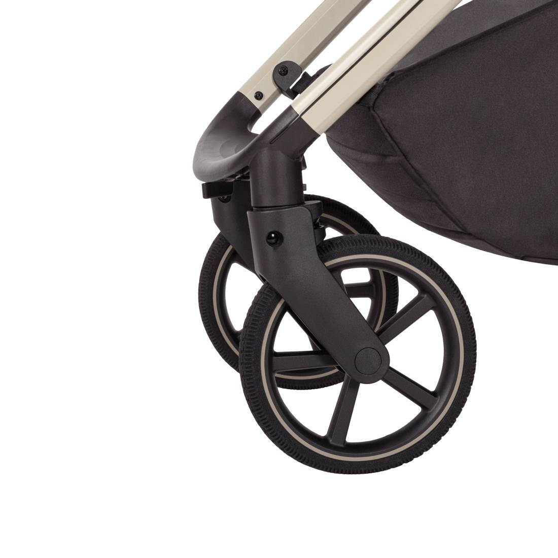 Коляска 2 в 1 Vector Carrello, бежева колеса