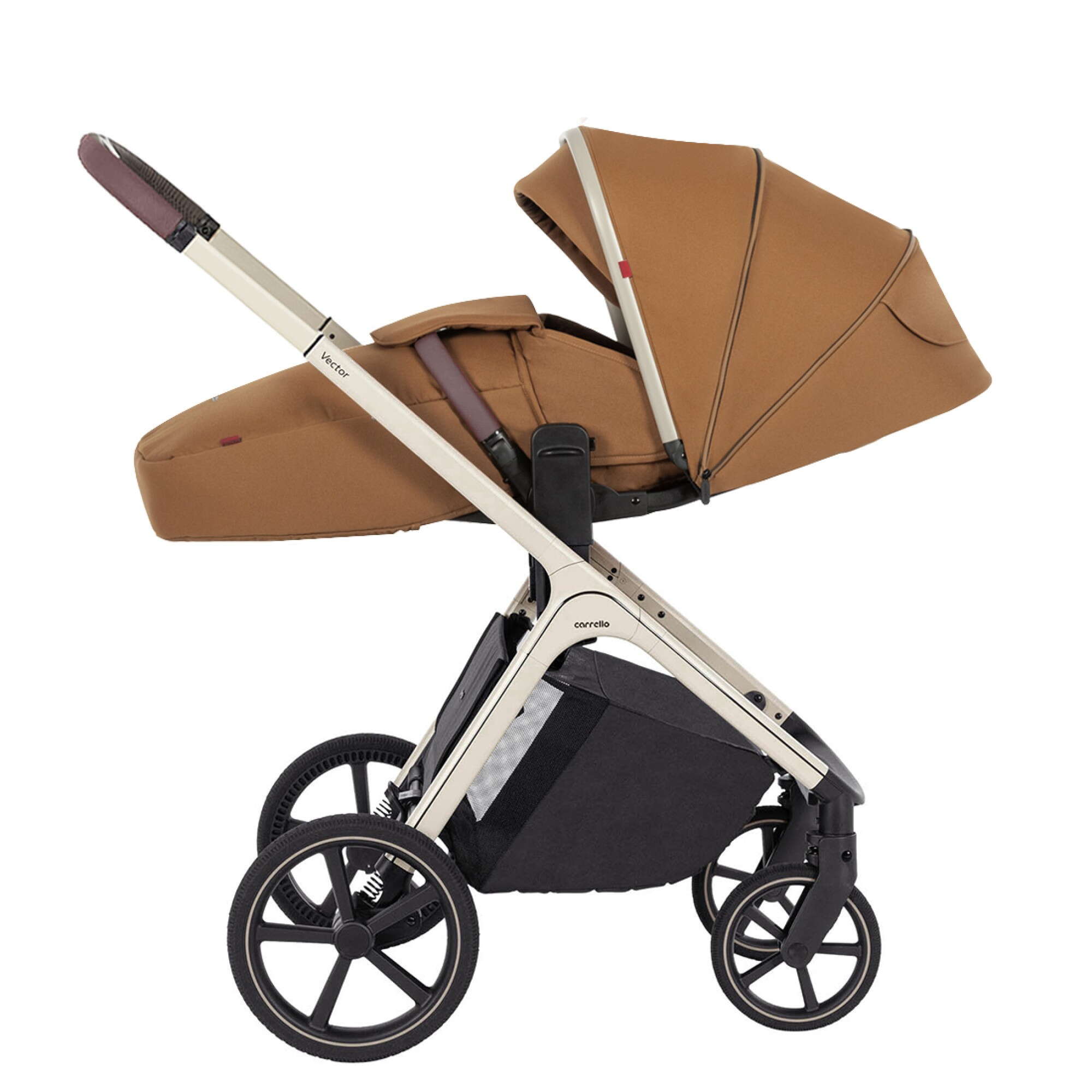 Коляска 2 в 1 Vector Carrello, бежева прогулянка чохол