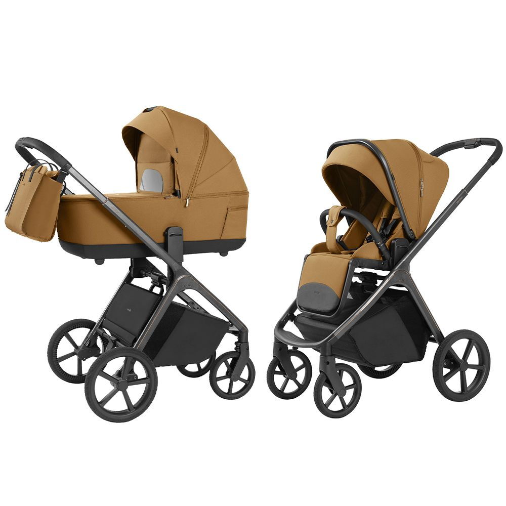 Коляска 2 в 1 Vector plus Carrello, бежева дві разом