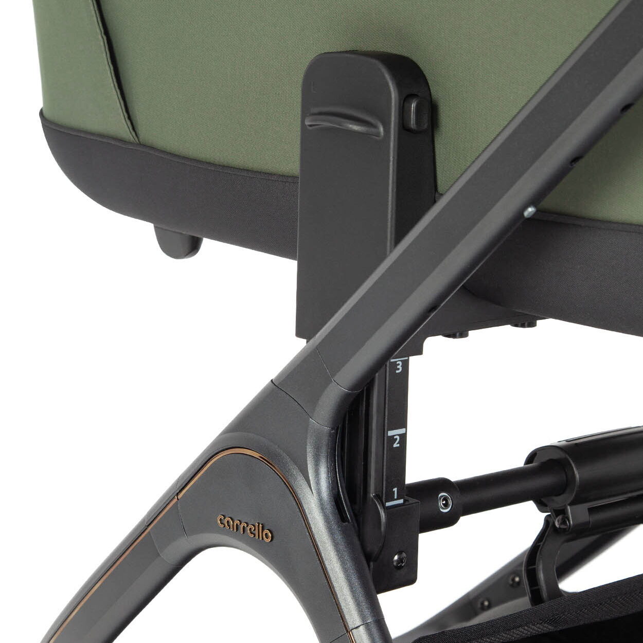 Коляска 2 в 1 Vector plus Carrello, рама темна