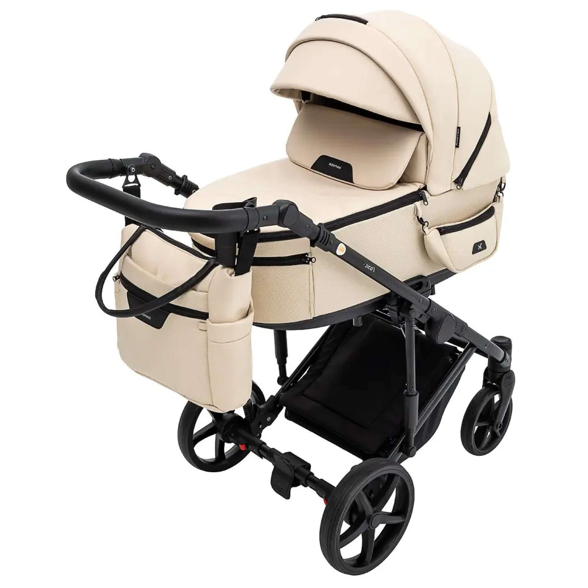 Коляска 2 в 1 Zico Eco Adamex, бежева