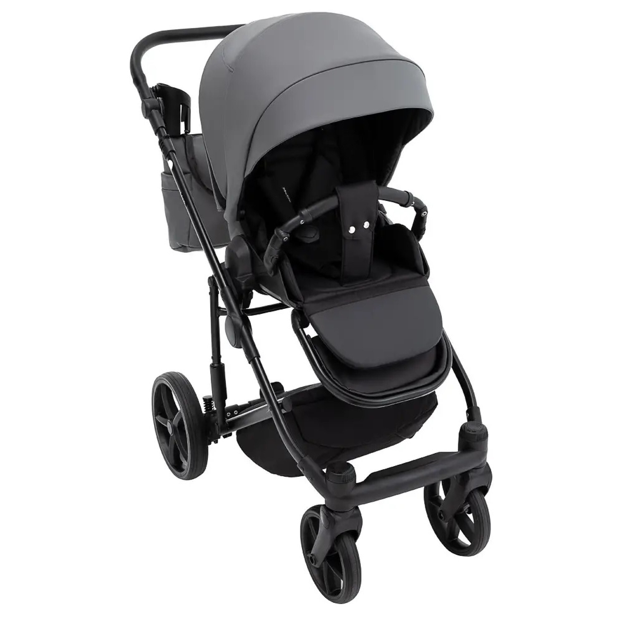 Коляска 2 в 1 Zico Eco Adamex, сіра прогулянка