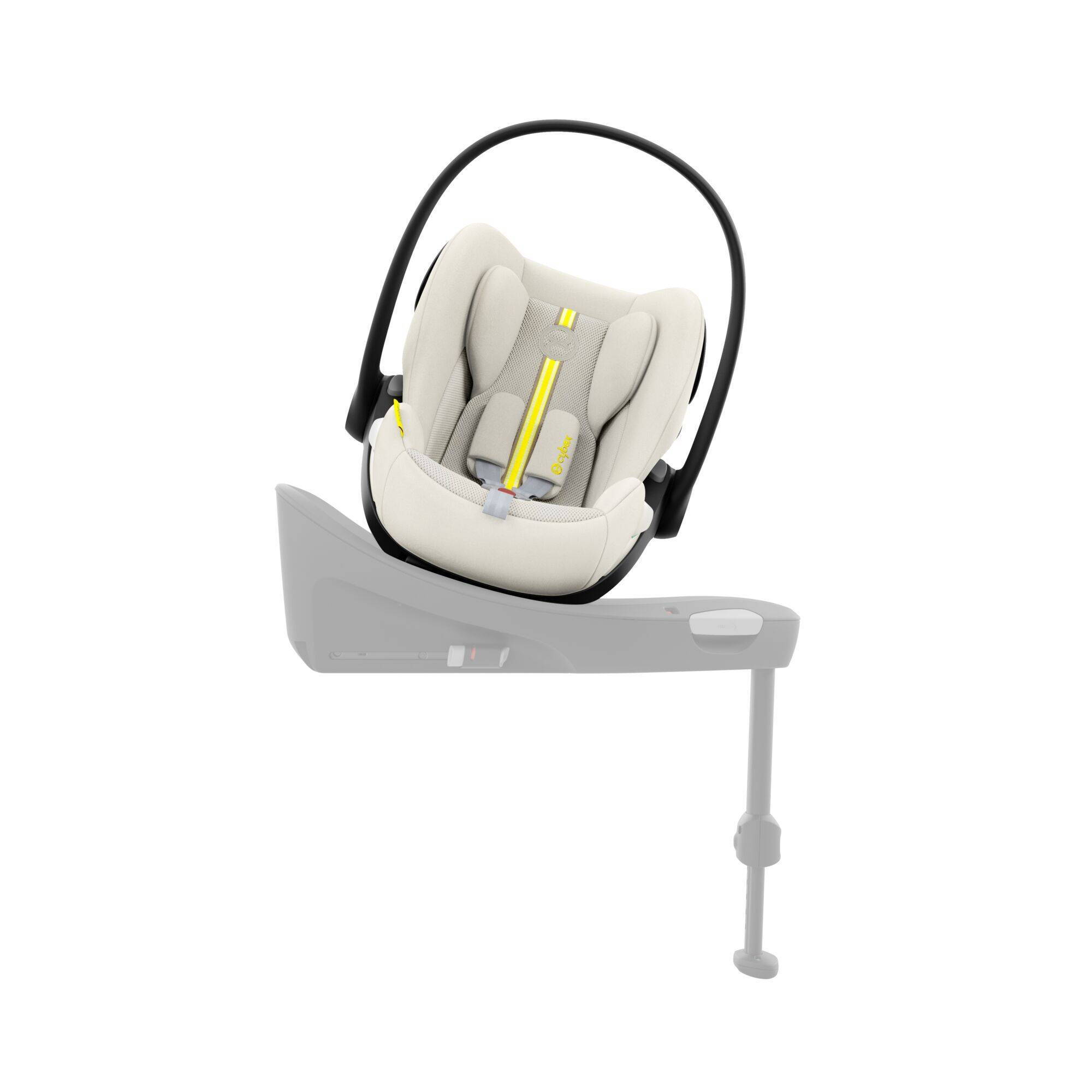 Автокрісло Cybex Cloud G Plus i-Size група 0+(45-87 см), бежеве база