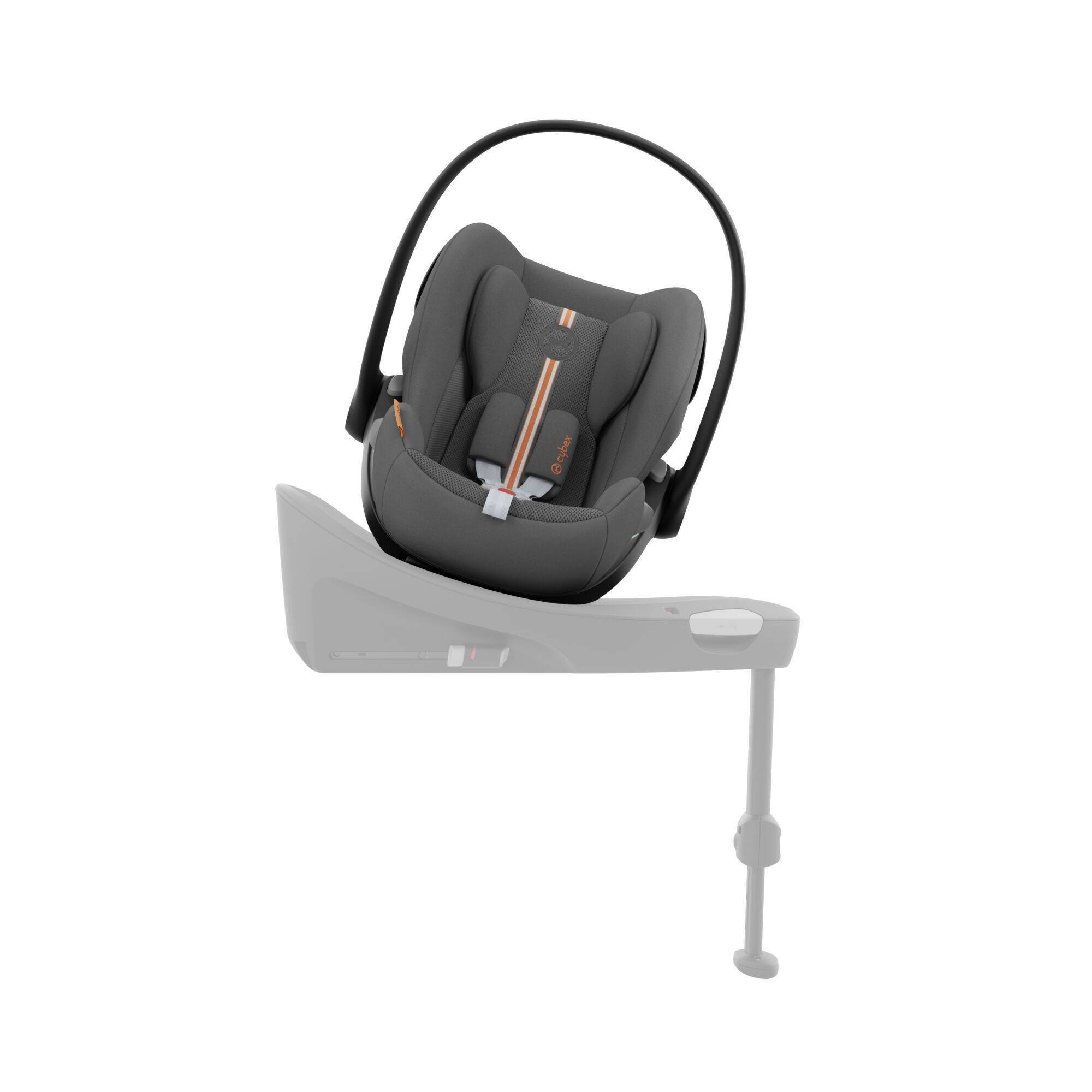 Автокрісло Cybex Cloud G Plus i-Size група 0+(45-87 см), сіре база