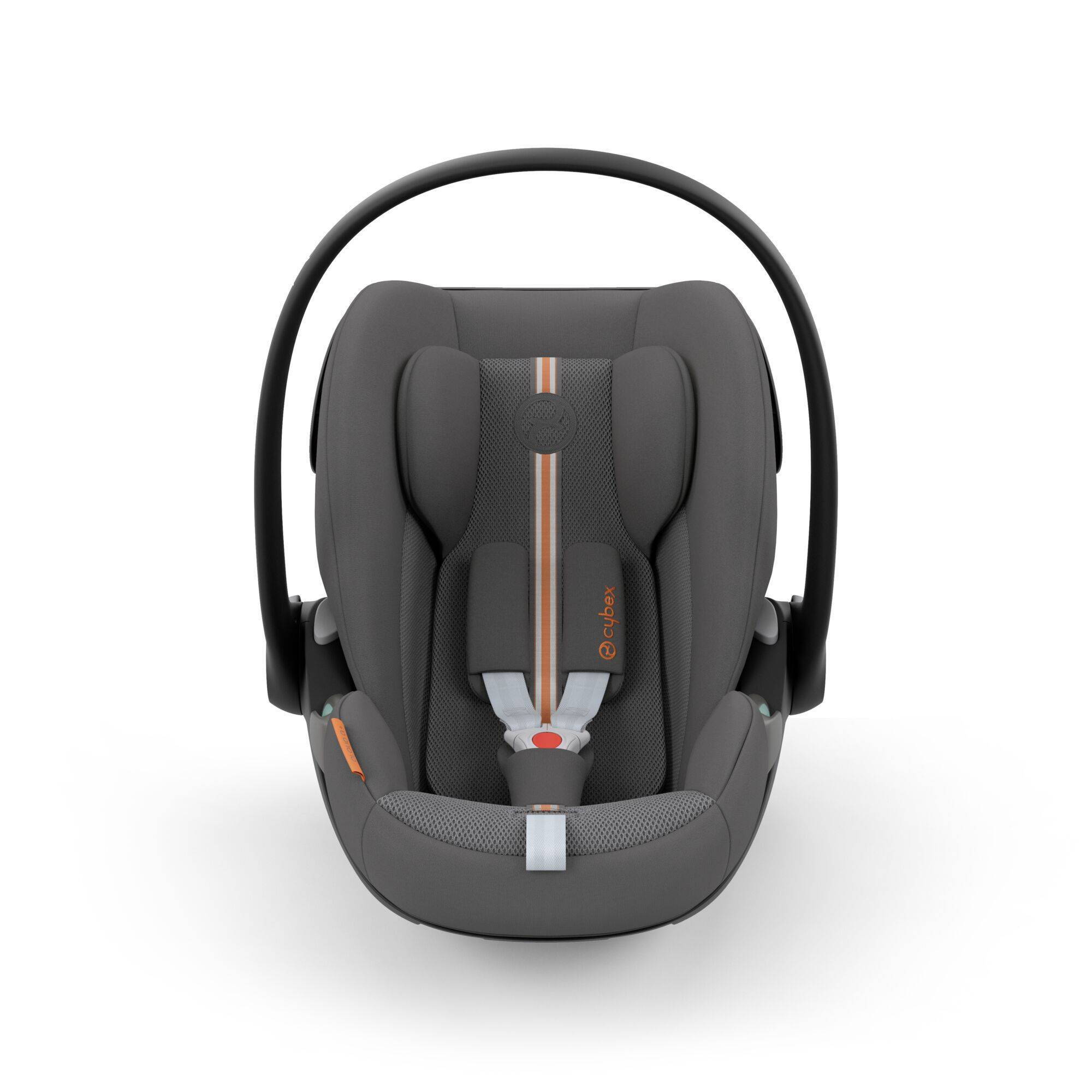 Автокрісло Cybex Cloud G Plus i-Size група 0+(45-87 см), сіре прямо