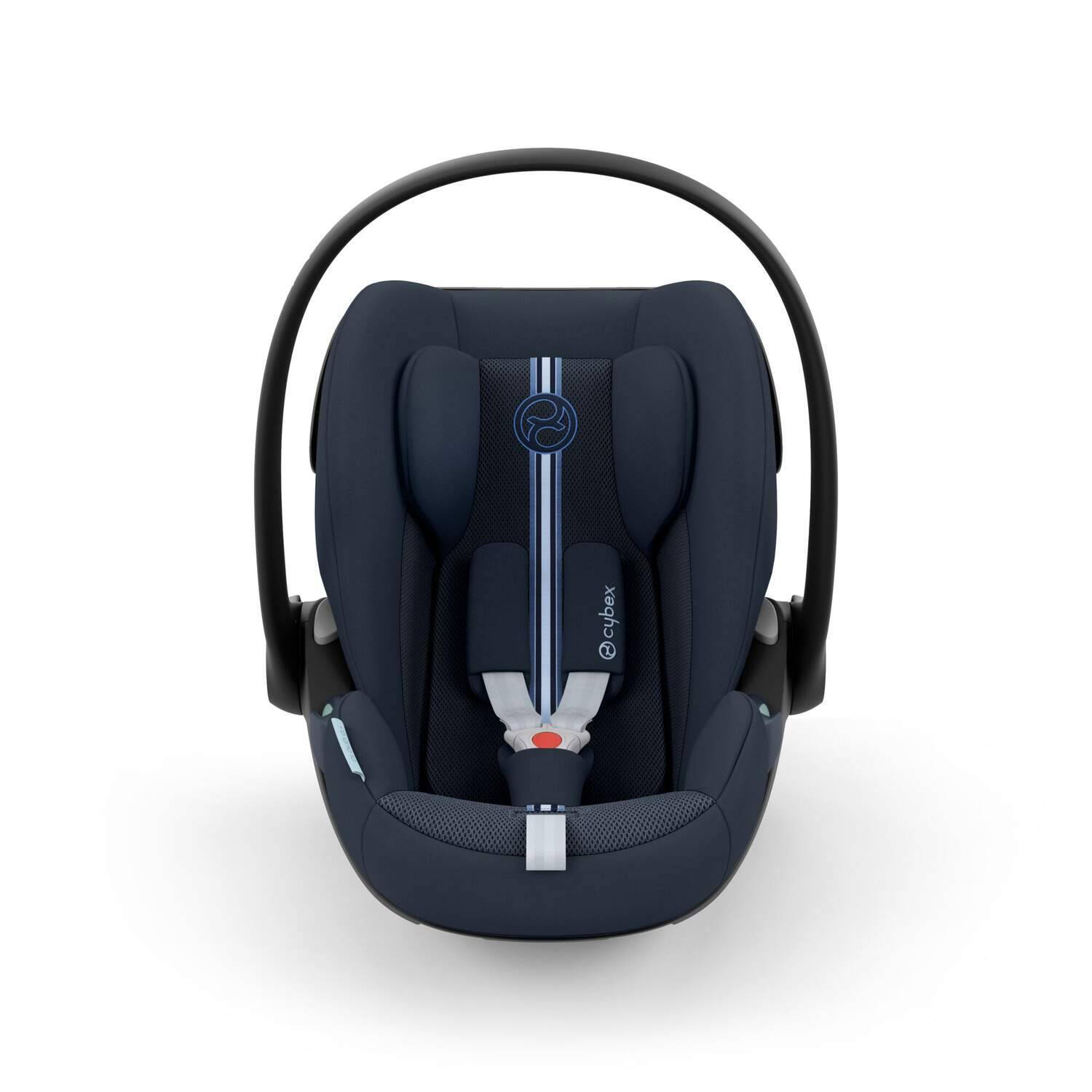 Автокрісло Cybex Cloud G Plus i-Size група 0+(45-87 см), синє перед ручка