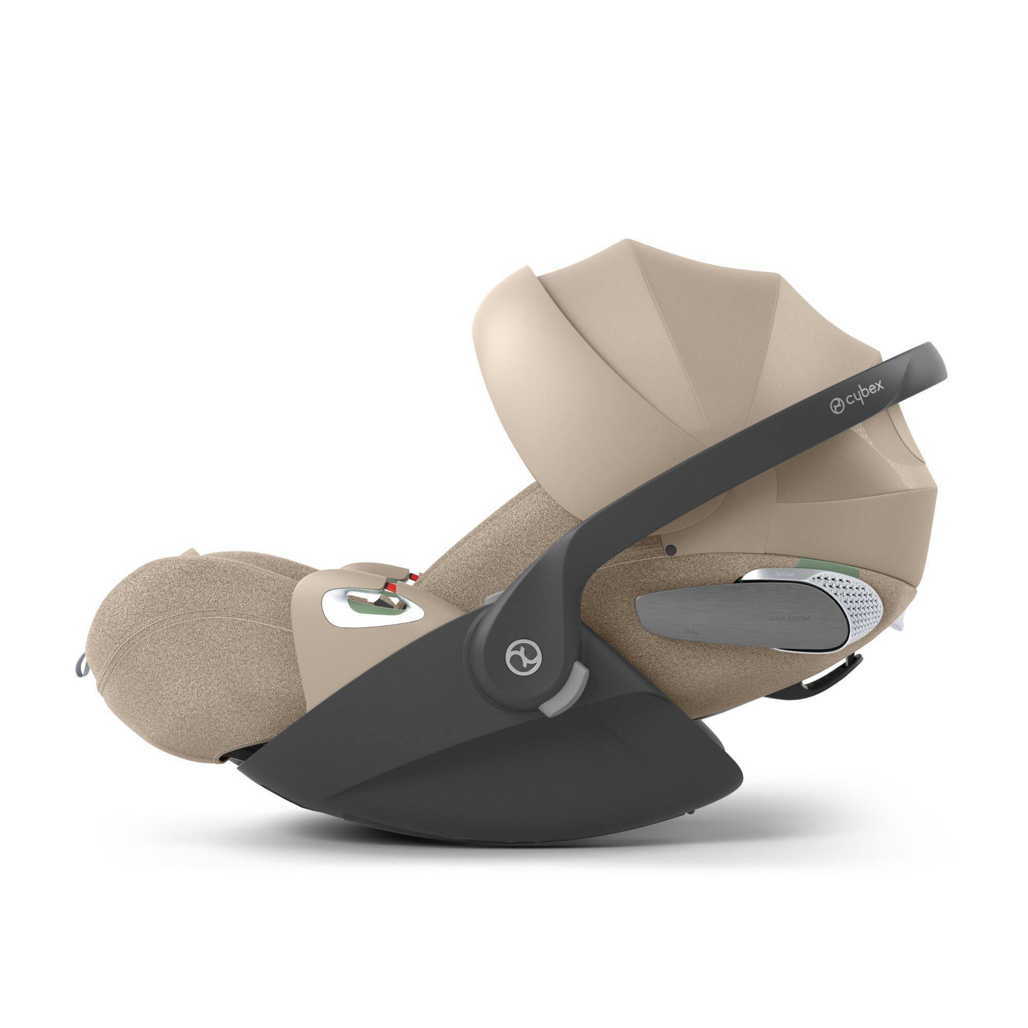 Автокрісло Cybex Cloud T Plus i-Size група 0+(45-87 см), бежеве бік