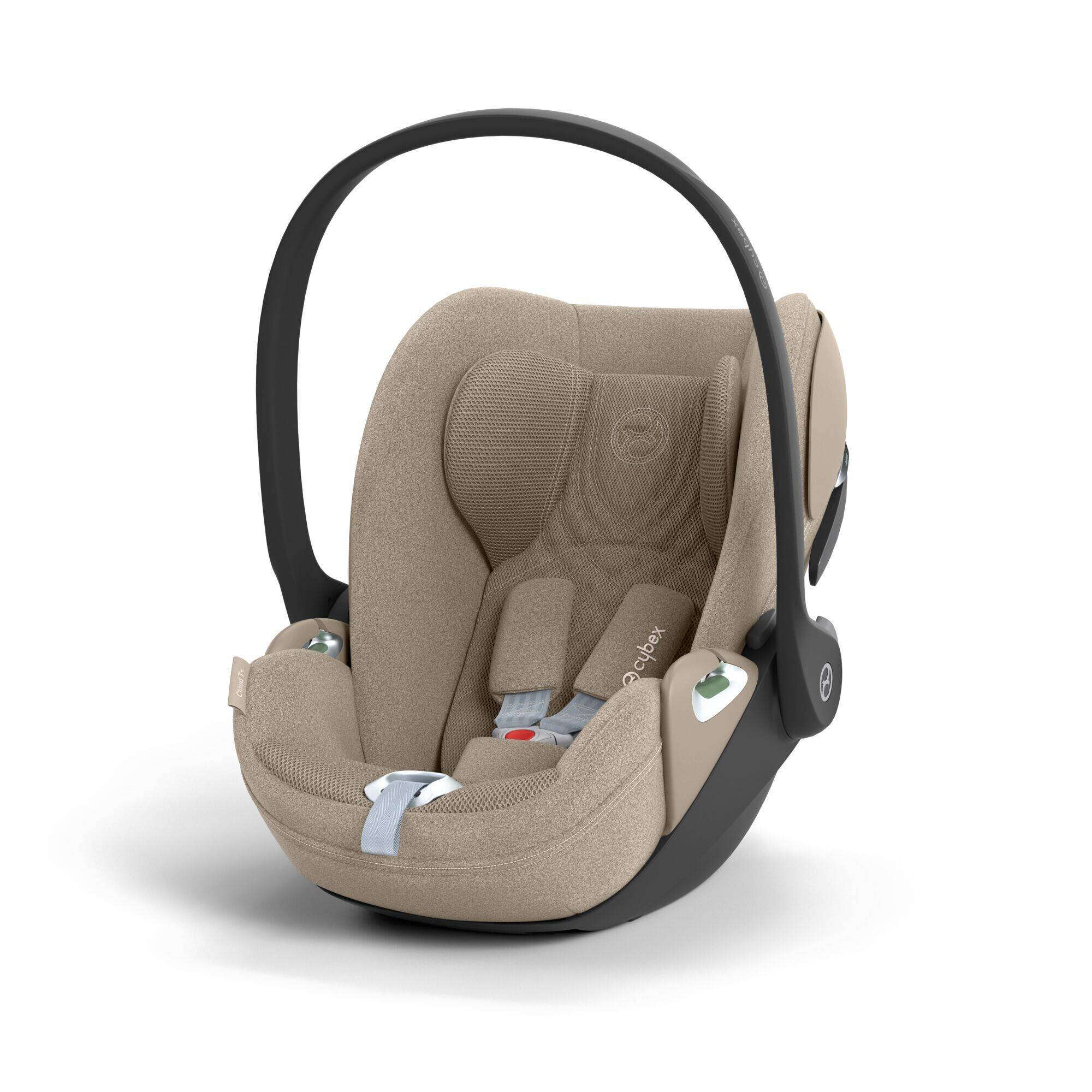 Автокрісло Cybex Cloud T Plus i-Size група 0+(45-87 см), бежеве перед