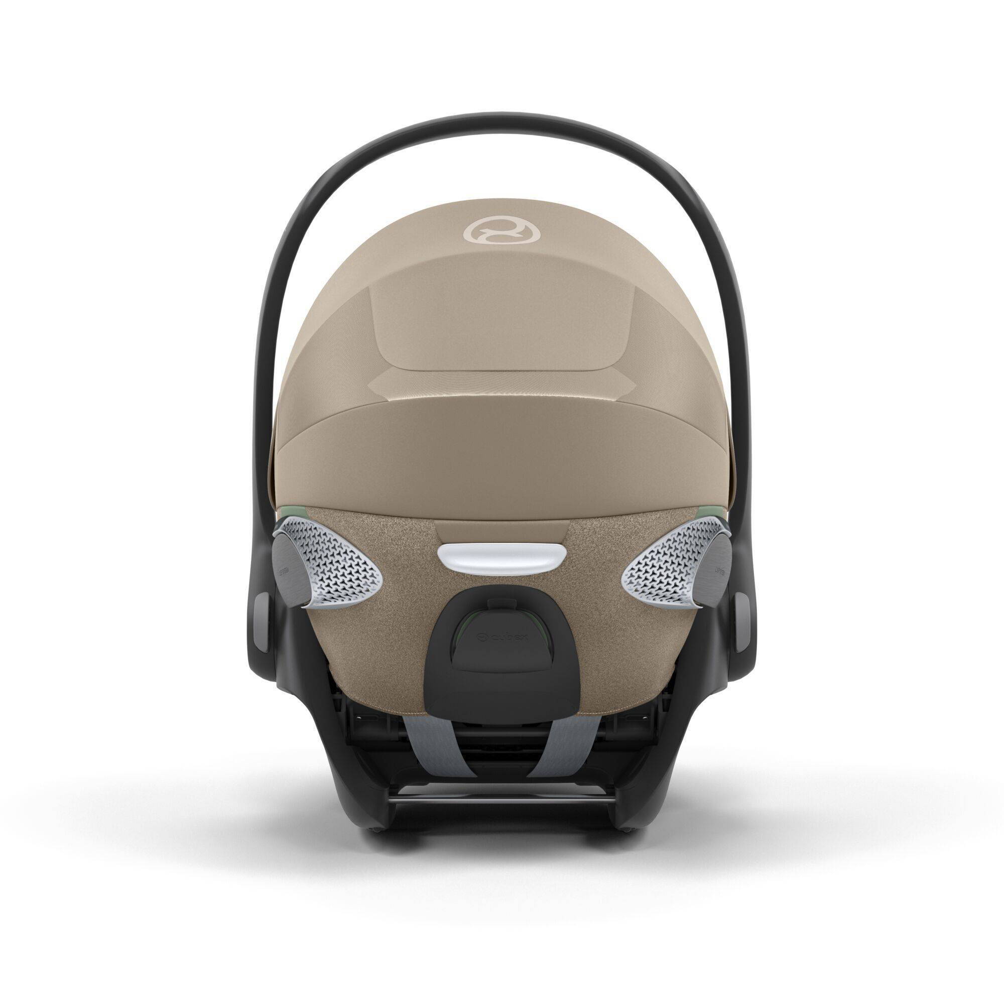 Автокрісло Cybex Cloud T Plus i-Size група 0+(45-87 см), бежеве захист